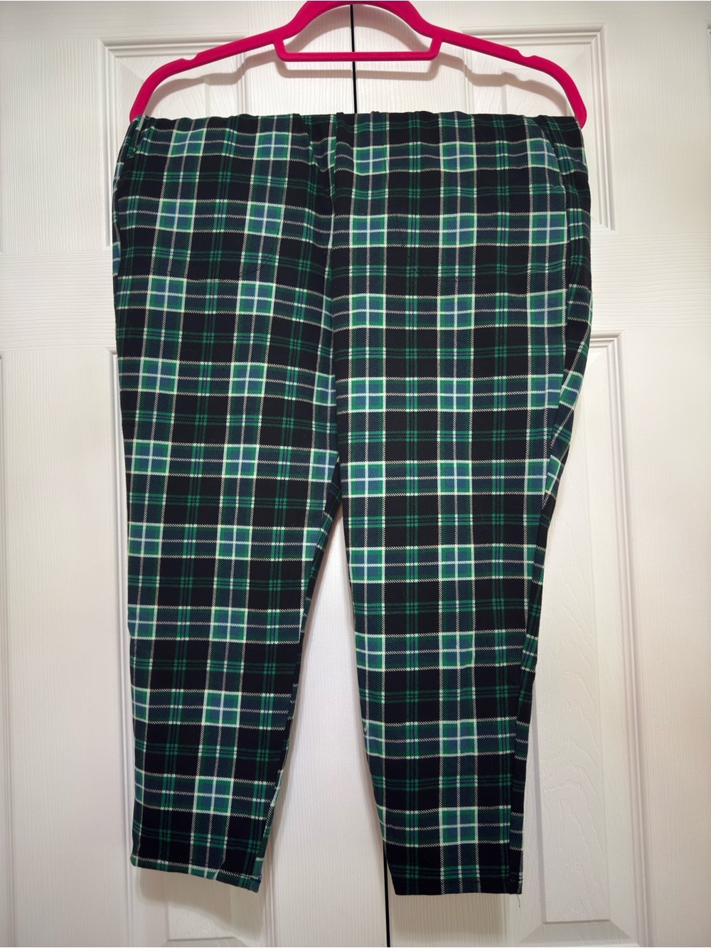 TORRID - Crop Pocket Leggings - Plaid Green